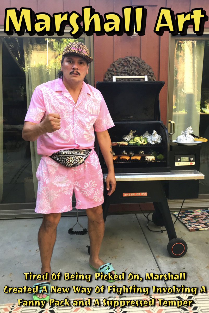 willybadmovies's tweet photo. Marshall Art - Tired Of Being Picked On, Marshall 
Created A New Way Of Fighting Involving A 
Fanny Pack and A Suppressed Temper
#WillyBadMovies #WillysFanny #movies #movieparody #comedy #karate #kingfu #badmovies #RoboticWilly #martialarts https://t.co/qpJHIBENt8