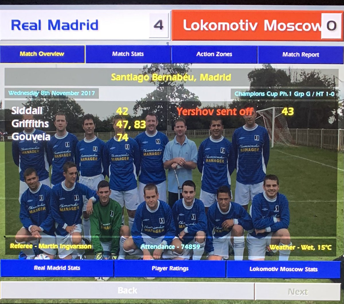appleshampoo182's tweet photo. ‘Goals, clean sheets &amp; we’re firing on all cylinders ‘anyone fancy karaoke tonight?’ I shout in the post match Stuttgart dressing room. No one takes me up on the offer so I pretend I’m joking…it’s lonely at the top’ #cm0102 https://t.co/HGLfGd2sq7