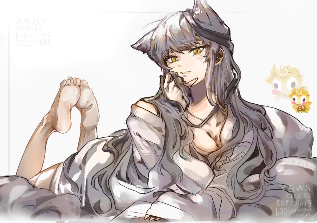 I eata a pussae  
#RWBY #GREENLIGHTVOLUME10 #blake