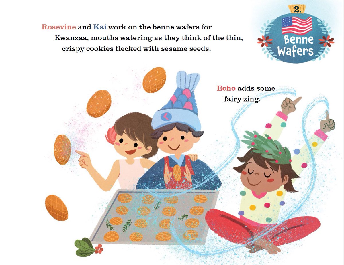 Patricia Tanumihardja 🌺 (@ediblewords) on Twitter photo For those who celebrate #Kwanzaa, the Sugar Plum Bakers made thin, crispy benne wafers!
The Bantu word for sesame, benne means “good luck” and was brought to the American South via East and West Africa and used to make cookies.
Wishing you a bright & blessed Kwanzaa✨ For those who celebrate #Kwanzaa, the Sugar Plum Bakers made thin, crispy benne wafers!
The Bantu word for sesame, benne means “good luck” and was brought to the American South via East and West Africa and used to make cookies.
Wishing you a bright & blessed Kwanzaa✨