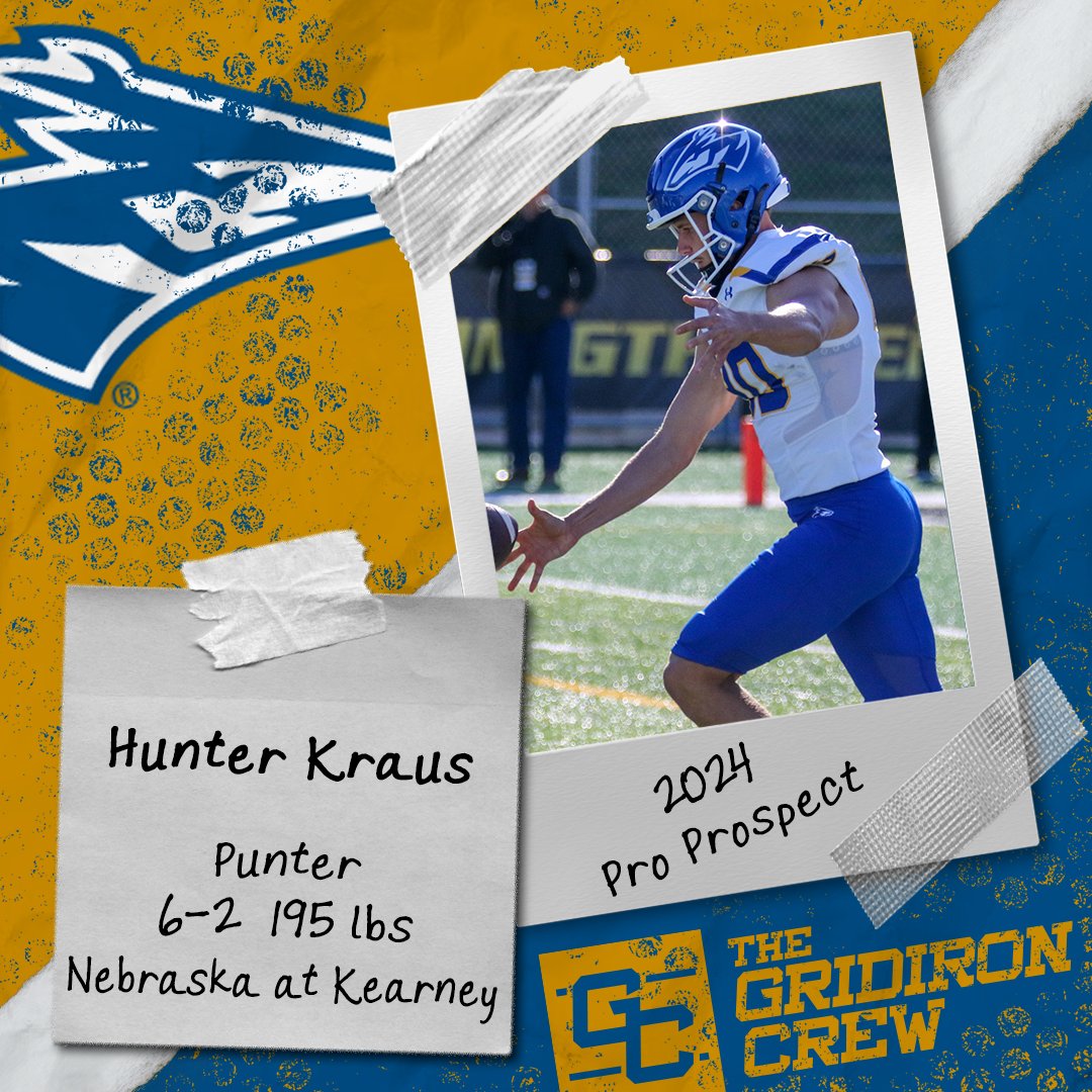 The Gridiron Crew π (@gridiron_crew) on Twitter photo β οΈ Attention Pro Scouts, Coaches, and GMs β οΈ
You need to look at 2024 Pro Prospect, Hunter Kraus <a href="/HunterKraus32/">Hunter Kraus</a>, a P/Holder from <a href="/UNK_Football/">UNK Football</a>
π See our Interview: thegridironcrew.com/hunter-kraus-2β¦
#2024ProProspect #DraftTwitter #NFLDraft #NFL #CFLDraft #CFL #ProFootball π β οΈ Attention Pro Scouts, Coaches, and GMs β οΈ
You need to look at 2024 Pro Prospect, Hunter Kraus <a href="/HunterKraus32/">Hunter Kraus</a>, a P/Holder from <a href="/UNK_Football/">UNK Football</a>
π See our Interview: thegridironcrew.com/hunter-kraus-2β¦
#2024ProProspect #DraftTwitter #NFLDraft #NFL #CFLDraft #CFL #ProFootball π