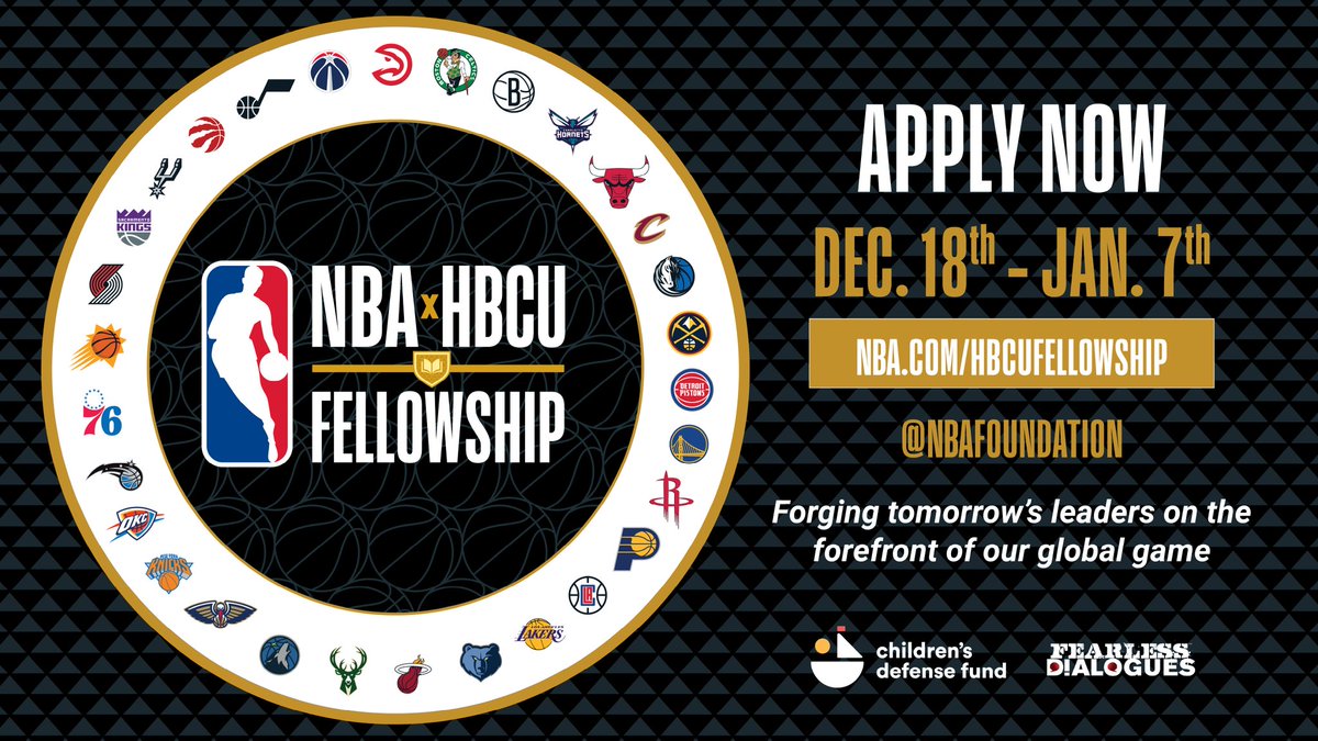 DillardU_CCPD (@du_ccpd) on Twitter photo Apply today for the opportunity to work across the league and join the NBA! Visit nba.com/hbcufellowship and follow <a href="/NBAFoundation/">NBA Foundation</a> for updates. #nbahbcufellowship #nbaearlycareers #supporthbcus #MyDU #AreYouCareerReady Apply today for the opportunity to work across the league and join the NBA! Visit nba.com/hbcufellowship and follow <a href="/NBAFoundation/">NBA Foundation</a> for updates. #nbahbcufellowship #nbaearlycareers #supporthbcus #MyDU #AreYouCareerReady