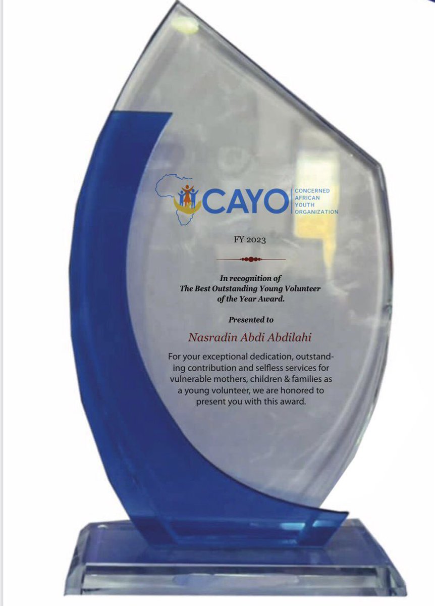 Th_CAYO's tweet photo. 𝗧𝗵𝗲 𝗢𝗳𝗳𝗶𝗰𝗶𝗮𝗹 𝗖𝗔𝗬𝗢 𝗬𝗲𝗮𝗹𝘆 𝗔𝘄𝗮𝗿𝗱 🏆𝗳𝗼𝗿 𝘁𝗵𝗲 Fiscal Year 2023 Recognition goes to  𝗠𝗿. 𝗡𝗮𝘀𝗿𝗮𝗱𝗶𝗻  as the Best Outstanding Young Volunteer of the Year and 𝗠𝗿. 𝗔𝗯𝗱𝗶𝗳𝗮𝘁𝗮𝗵 as the Best Outstanding Emerging Young Leader of the Year. https://t.co/zVMKfYHy6W