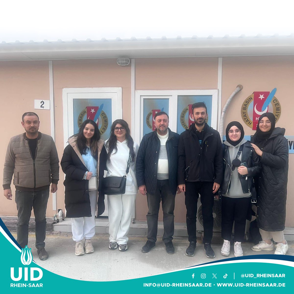 uid_rheinsaar's tweet image. 🏛️ UID YOUTH

UID Rhein-Saar Bölge Gençlik Kolları’nın düzenlediği Yardım ve Dayanışma Projeleri için Hataya gelen, nazik ziyaretlerinden ve depremzede vatandaşlarımıza gösterdikleri ilgi ve alakalarından dolayı teşekkür ederiz.