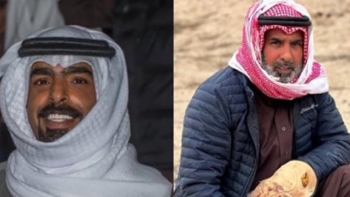 خالص العزاء وصادق المواساة لأُسر الفقيدين :

 #أنور_جليدان_الظفيري 
 #فيصل_جابر_المطيري 

و أسأل الله الرحمة والمغفرة للفقيدين وأن يسكنهم فسيح جناته ويلهم ذويهم الصبر و السلوان 

وإنا لله وإنا إليه راجعون