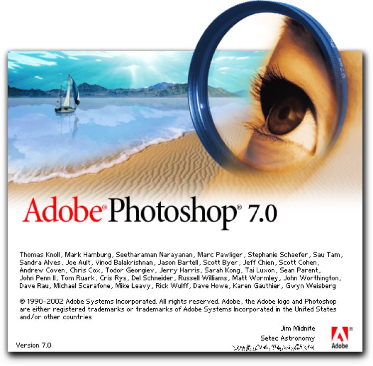 designershumor's tweet photo. started graphic design 20 years ago with a copy of photoshop. what software did you start with? https://t.co/bxLwB7pk9Q