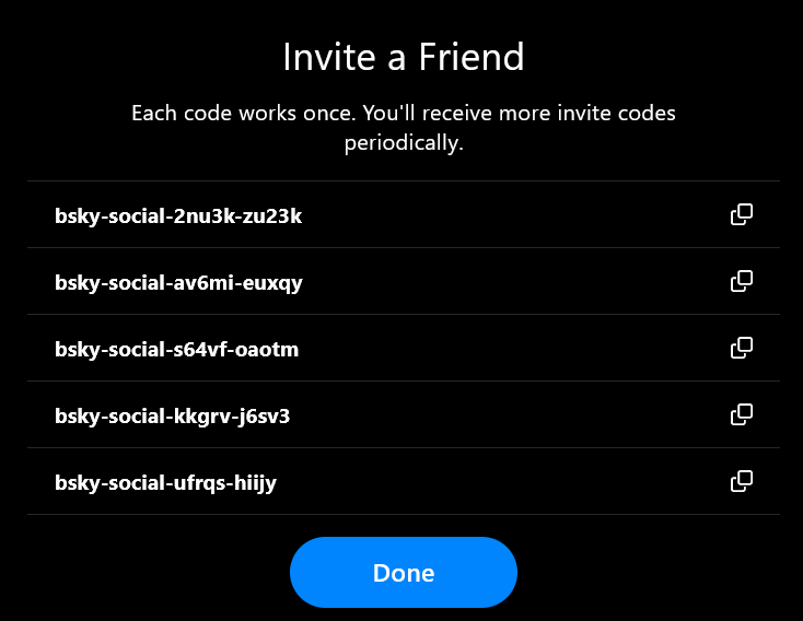 basicdrawingguy's tweet photo. Going to be on vacation for a few days!
I'll be offline until I come back.
In the meantime, here are some bluesky codes for anyone who wants to join! I've got an account there, too!
#bluesky #blueskycode #blueskyinvite https://t.co/dO90d31Z0S