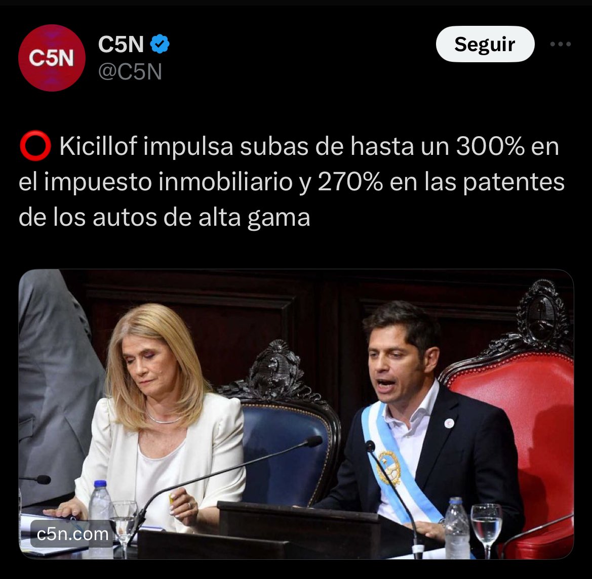 Me imagino que hoy a la noche va a haber un cacerolazo, no?