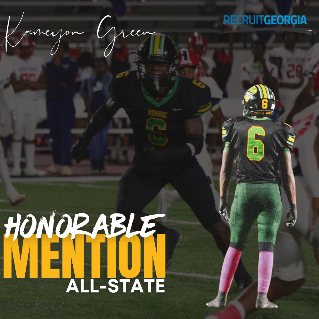 MonroeFTBL's tweet photo. Congratulations to our guys who made the @RecruitGeorgia All-State Team. 🌪🏈#ACT #ALLIN https://t.co/wYW0cIV09S