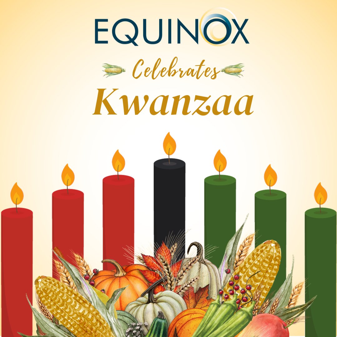 Warmth and togetherness.
Joy and prosperity.
Celebrating love, community, and family this Kwanzaa.

Let’s learn more about the origin and principles of #Kwanzaa, which are inspiring, uplifting, and centered on traditions of the African harvest season. officialkwanzaawebsite.org/umoja.html