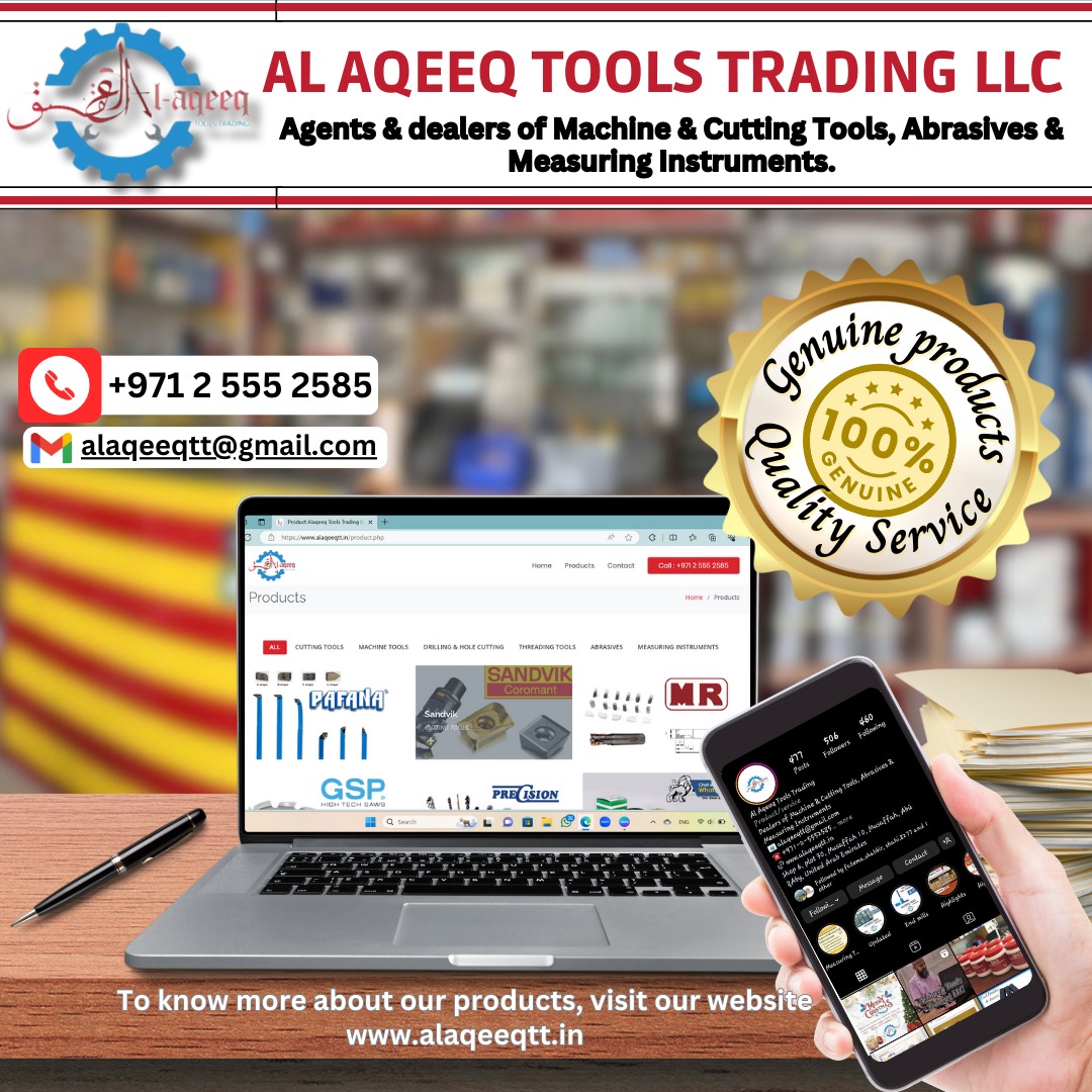 alaqeeq_tools's tweet photo. Agents &amp; dealers of machine &amp; Cutting Tools, Abrasives &amp; Measuring Instruments. https://t.co/yrltiG6qpH