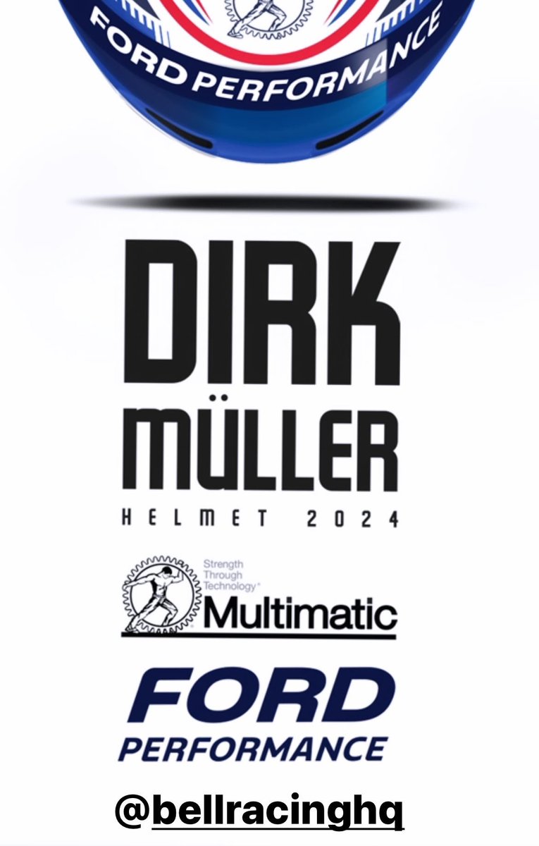 muellerdirk's tweet photo. #SneakPeek #2024 #helmet
@BellRacingHQ
#dirkmuellerracing #mustang #ford
#fordperformance #multimatic https://t.co/ChdhhoDXOx