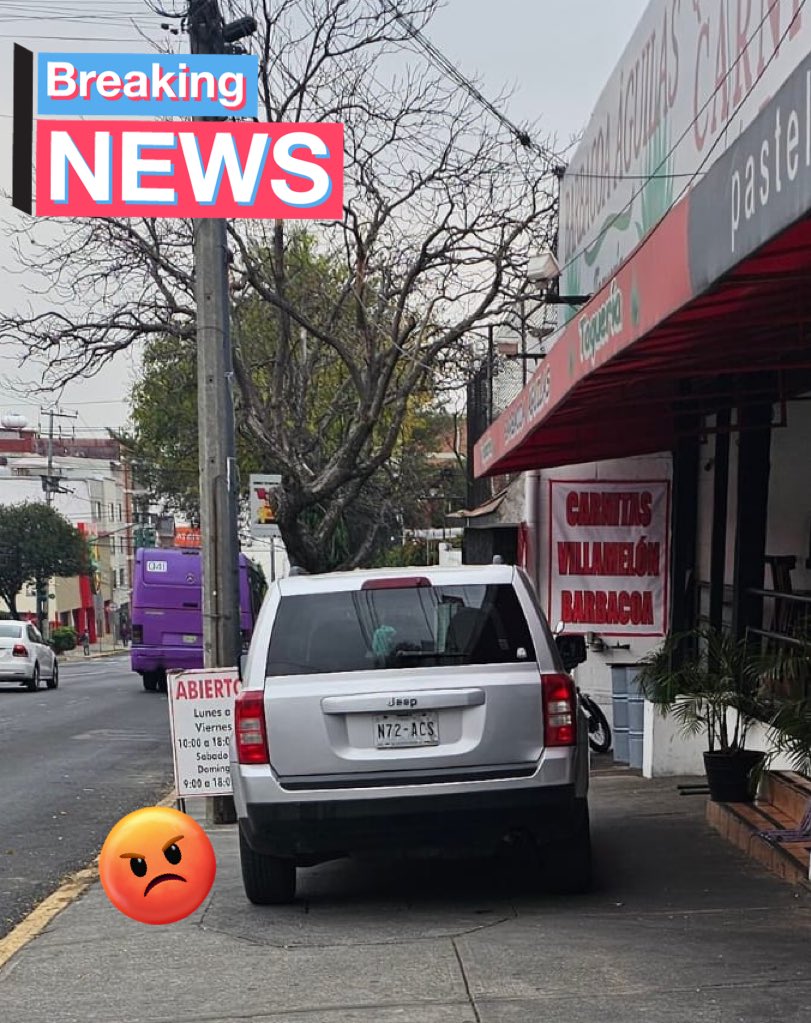 EnlaceTAguilas's tweet photo. Seguimos deseando #FelizNavidad y #FelizMartes a todos MENOS a estos comensales #pasadosdelanza que quieren su barbacha ya no digamos a la puerta sino a la “mesa” del restaurante, valiéndoles gorro obstruir la banqueta
Gracias @SSC_CDMX por apoyo #SectorAlpes @PORLASAGUILAS https://t.co/gutbGazvwI
