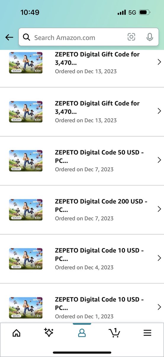 Alexandra_Zpt's tweet photo. Get your Amazon deal away from me please @zepeto_official lol https://t.co/WEzSSAGPda
