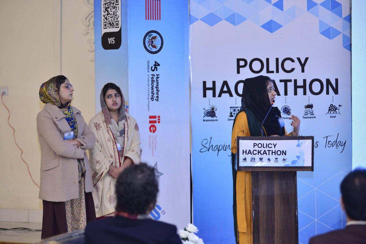 Social_Acdemy's tweet photo. Thrilled to conclude our 3-day Policy Hackathon with top-tier presentations by 25 teams, awarding cash prizes to the standout Econometricians, Policy Inventors, Pak Purifates, and Team English! Grateful for our esteemed guests and a remarkable closure! #PolicyHackathon #SIA https://t.co/7fcYFRy3bj