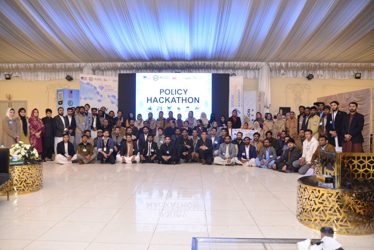 Social_Acdemy's tweet photo. Thrilled to conclude our 3-day Policy Hackathon with top-tier presentations by 25 teams, awarding cash prizes to the standout Econometricians, Policy Inventors, Pak Purifates, and Team English! Grateful for our esteemed guests and a remarkable closure! #PolicyHackathon #SIA https://t.co/7fcYFRy3bj