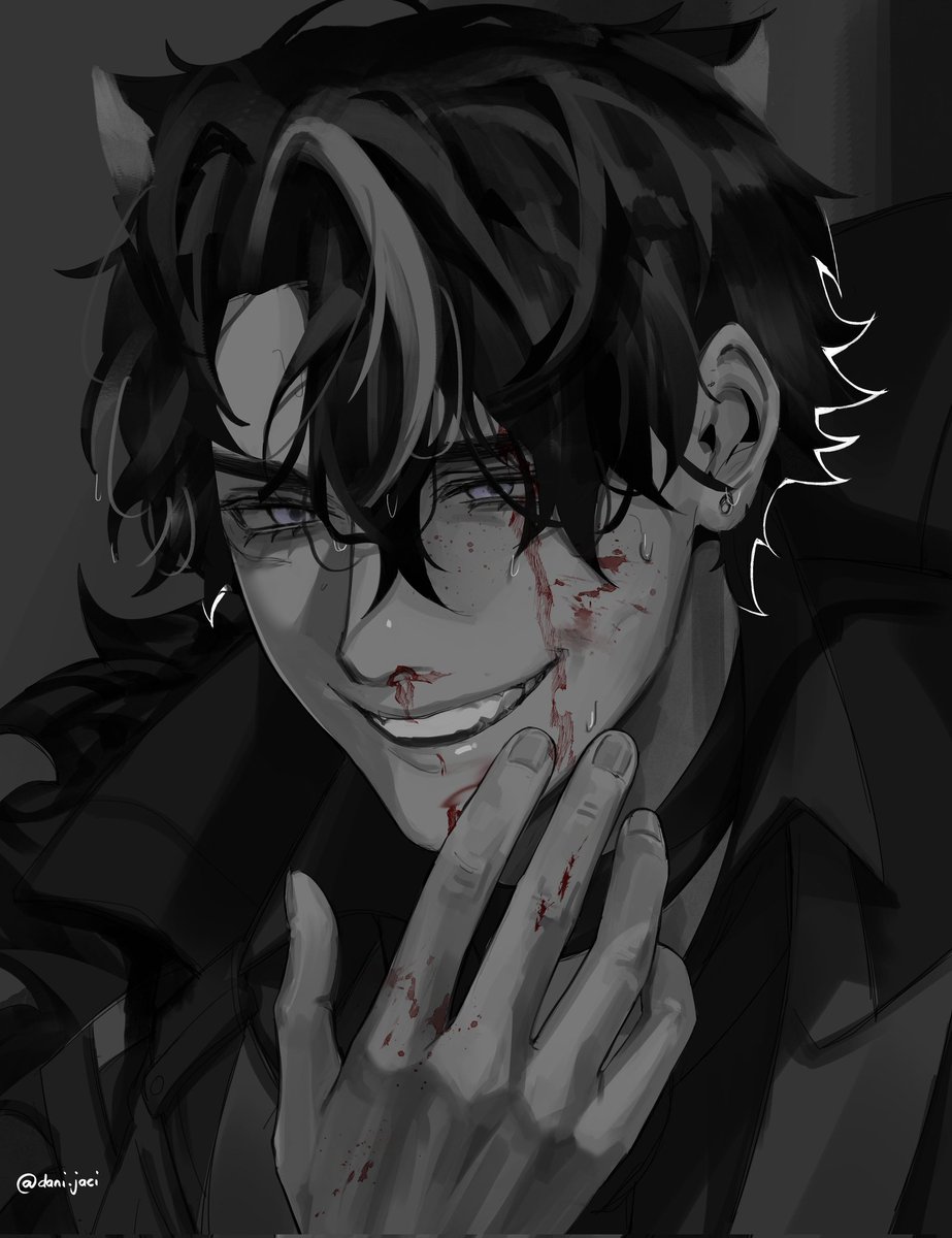 danijaci301's tweet photo. Don't let him be alone with me 😭😭😭🙏‼️ #Genshinlmpact #Wriothesley #原神 #fanart https://t.co/CNhLhrnf2S