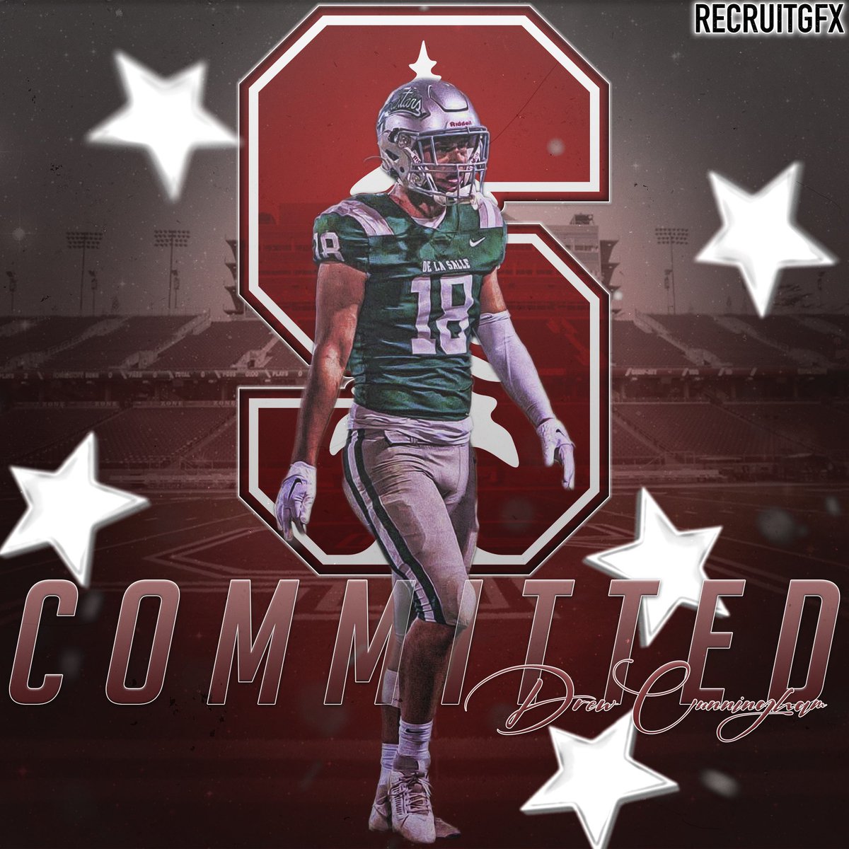 Drew Cunningham (@drewcunningham5) on Twitter photo 🌲COMMITTED 🌲
Thank you to all my coaches, teammates and family for your support. GO CARD!
<a href="/TroyTaylorStanU/">Troy Taylor</a> <a href="/CoachPehrson/">Coach Preston Pehrson</a> <a href="/CoachAprilOLB/">Bobby April III</a> <a href="/CoachDOnofrio/">Mark Donofrio</a> <a href="/Fredguidici/">Fred Guidici</a> <a href="/jak_rtz/">Julian</a> <a href="/KTPrepElite/">KT Prep</a> <a href="/bst_elite/">Big Skill Training 🏈</a> <a href="/dlsfootball17/">De La Salle Football</a> 🌲COMMITTED 🌲
Thank you to all my coaches, teammates and family for your support. GO CARD!
<a href="/TroyTaylorStanU/">Troy Taylor</a> <a href="/CoachPehrson/">Coach Preston Pehrson</a> <a href="/CoachAprilOLB/">Bobby April III</a> <a href="/CoachDOnofrio/">Mark Donofrio</a> <a href="/Fredguidici/">Fred Guidici</a> <a href="/jak_rtz/">Julian</a> <a href="/KTPrepElite/">KT Prep</a> <a href="/bst_elite/">Big Skill Training 🏈</a> <a href="/dlsfootball17/">De La Salle Football</a>