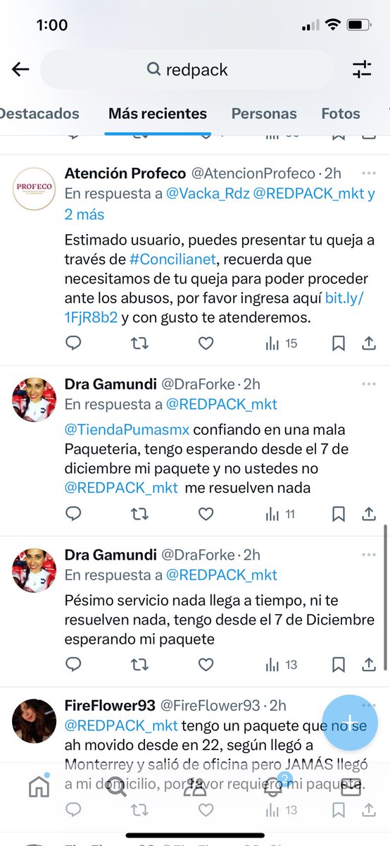 Ferhanan's tweet photo. @REDPACK_mkt Nooooo malisima muchos llevamos mas de 1 mes esperando paquetes y no hay manera de que alguien nos atienda los reposrtes vale. Para pura madre. https://t.co/5f5A9IcLUg