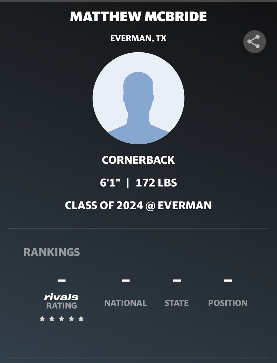 S/O <a href="/JGonzalesJr10/">Julio Gonzales Jr.</a> for the rivals profile! <a href="/MikeRoach247/">Mike Roach</a> <a href="/247Hudson/">Hudson Standish</a>