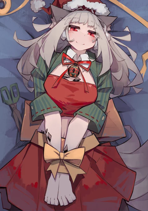 "Hey Leaf, try this on your gf for Christmas"  Said some short liberi #アークナイツ #arknights #明日方舟