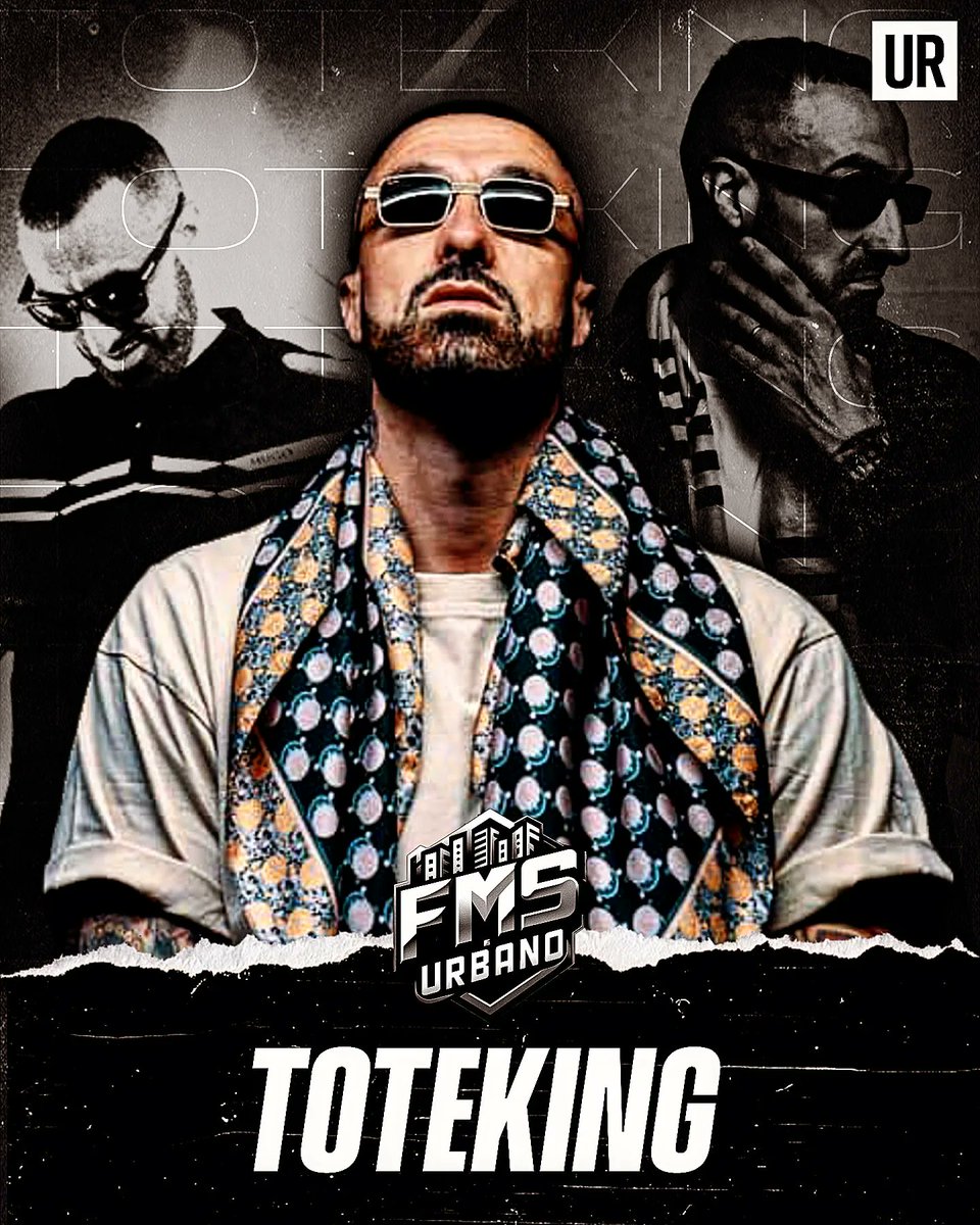 fmsurbano's tweet photo. TOTEKING 👑 es el penúltimo participante confirmado de #FMSUrbano 🎤

"El rey del Hip Hop nacional" estará compitiendo para llevarse el anillo de campeón de FMS Urbano 👀🔥

BIENVENIDO 💪🏼

#FMS #FMSUR #FMSUrbano https://t.co/UNAT1SEwiO