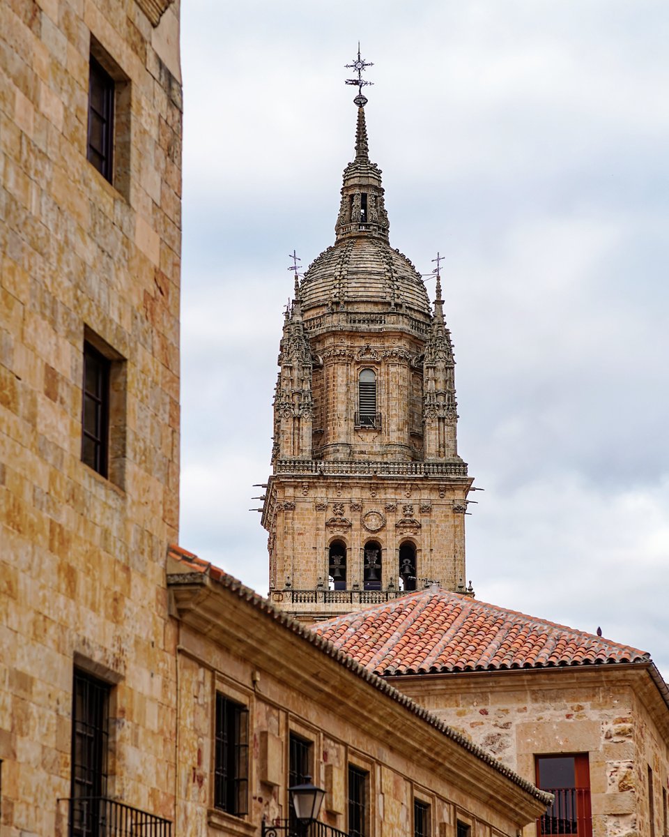 Como no pararse a verla, a admirarla 💙💛

#TurismoDeSalamanca #CatedralDeSalamanca #PatrimonioCultural