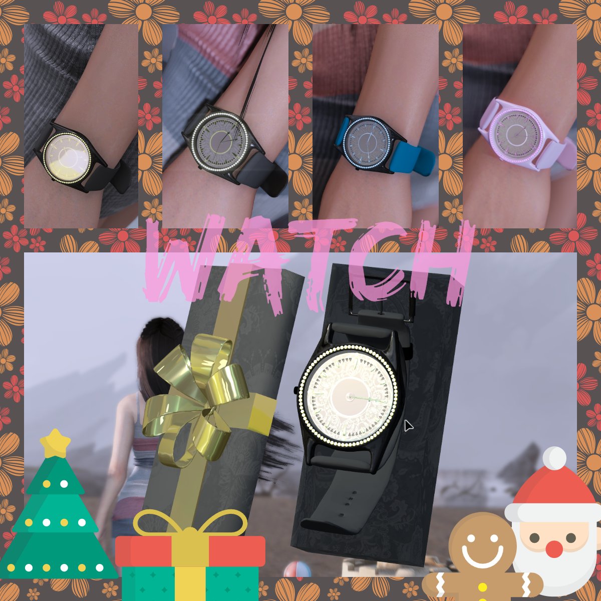 Hello)
Well, I always wanted to do this) A small mod, a watch) The hands are animated and move) there are colors
 for the left hand and one for the right, I’m thinking of adding a digital watch, good mood, and happy upcoming holidays))🫠
SE:drive.google.com/file/d/1qMO_qI…