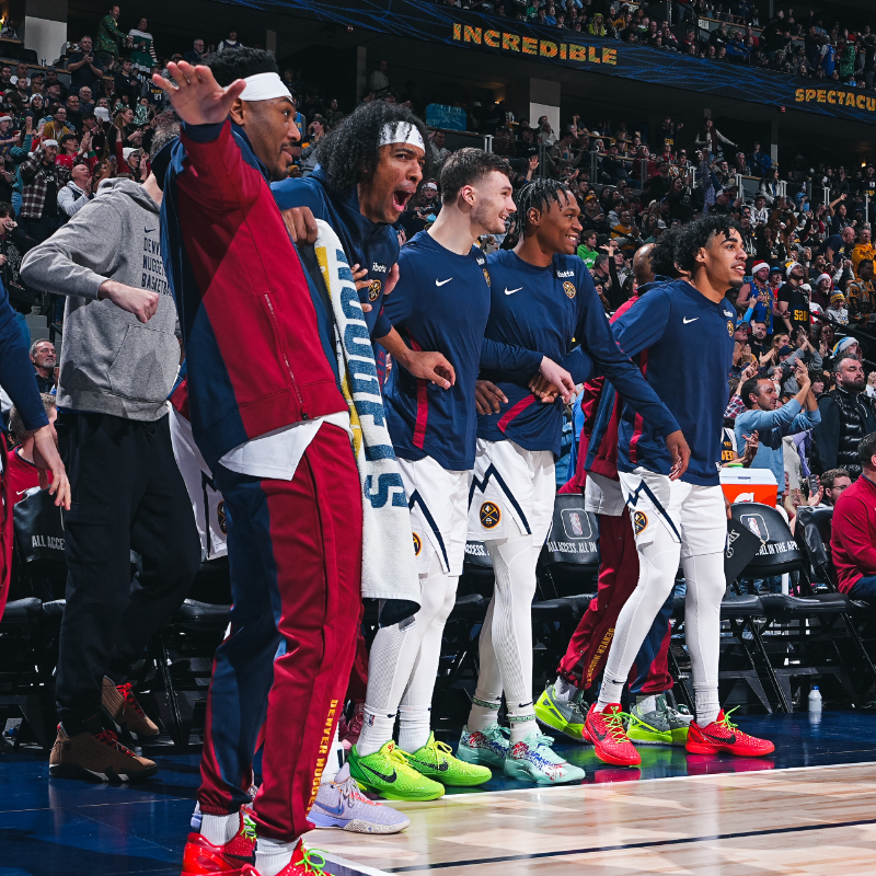 nuggets's tweet photo. Festive flicks 📷