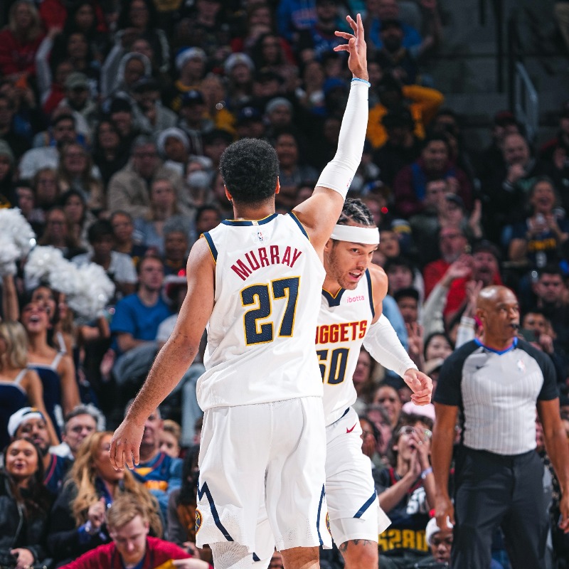 nuggets's tweet photo. Festive flicks 📷