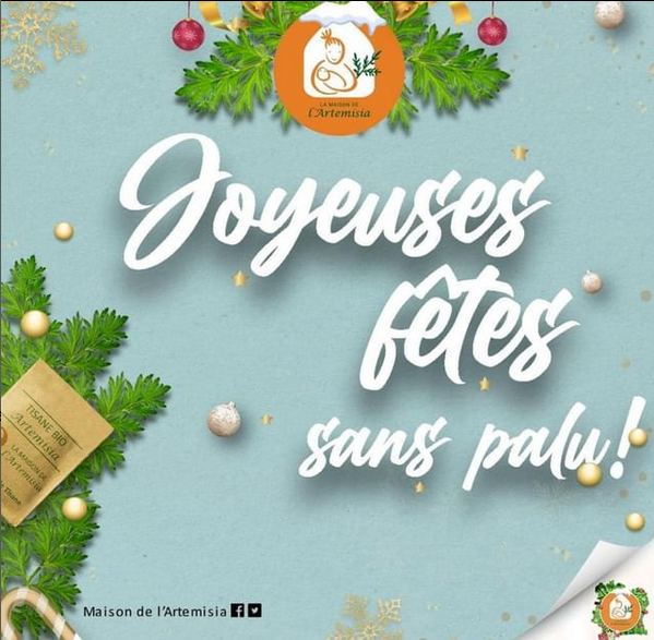 En route pour 2024.
Nous vous souhaitons, à tous, de très belles fêtes de fin d'année ... sans paludisme. Ensemble on avance.
#paludisme #santé #artemisia