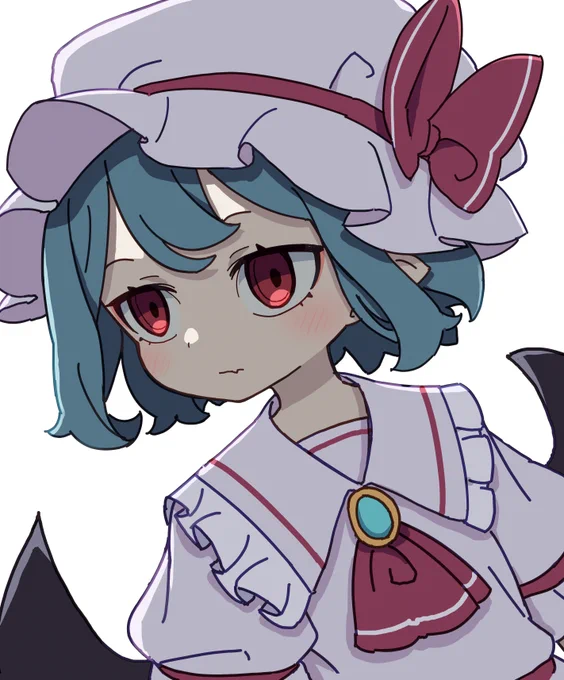 #深夜の真剣お絵描き60分一本勝負 レミリア 