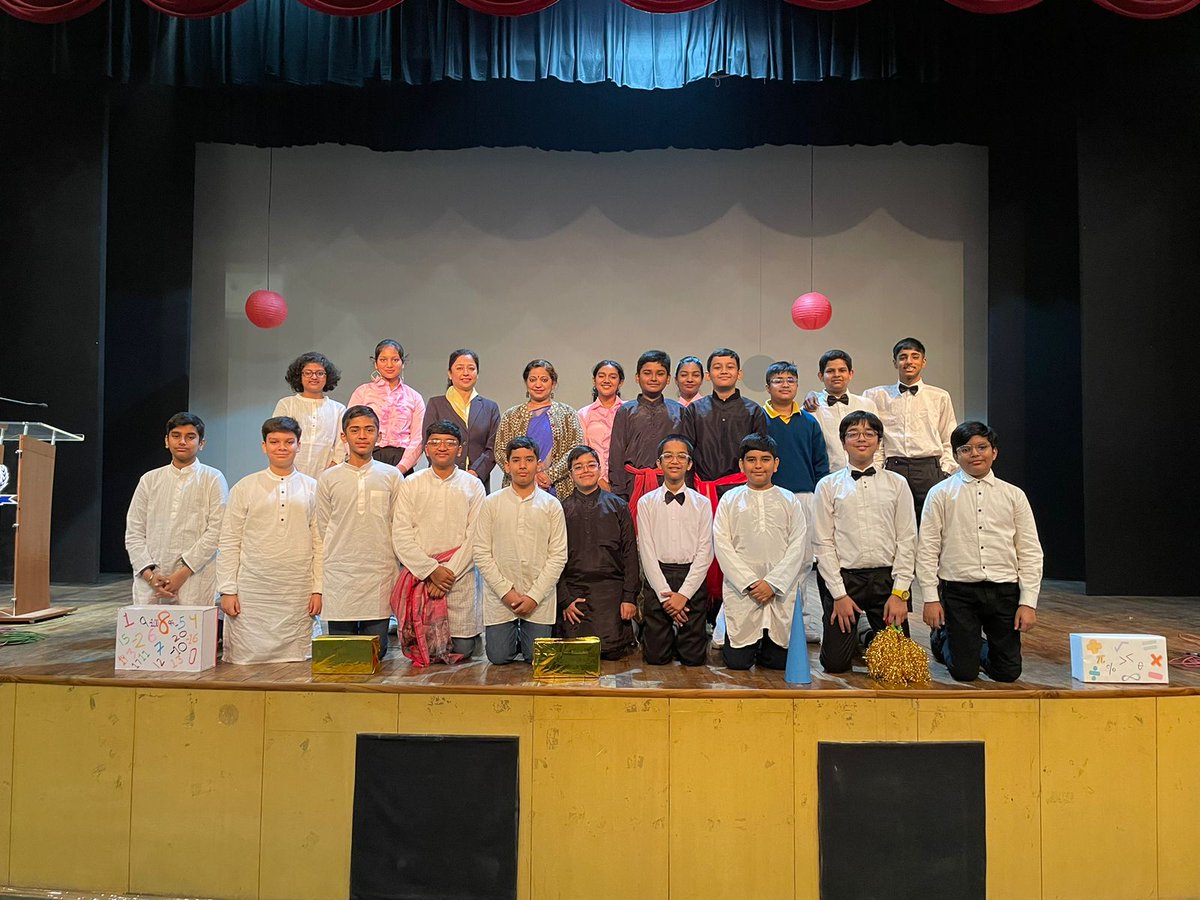 Anmol_Buttan101's tweet photo. “Another Year, Another dew, Another Chance, BE THE NEW YOU!”
A wonderful assembly presented by Class 7th F students on "National Mathematics day" and "New year." Thanks to our Class teacher @seemajaiswal112 for her guidance and support. @y_sanjay @pntduggal @sunandask21 @ashokkp https://t.co/bf8Xqs0CN3