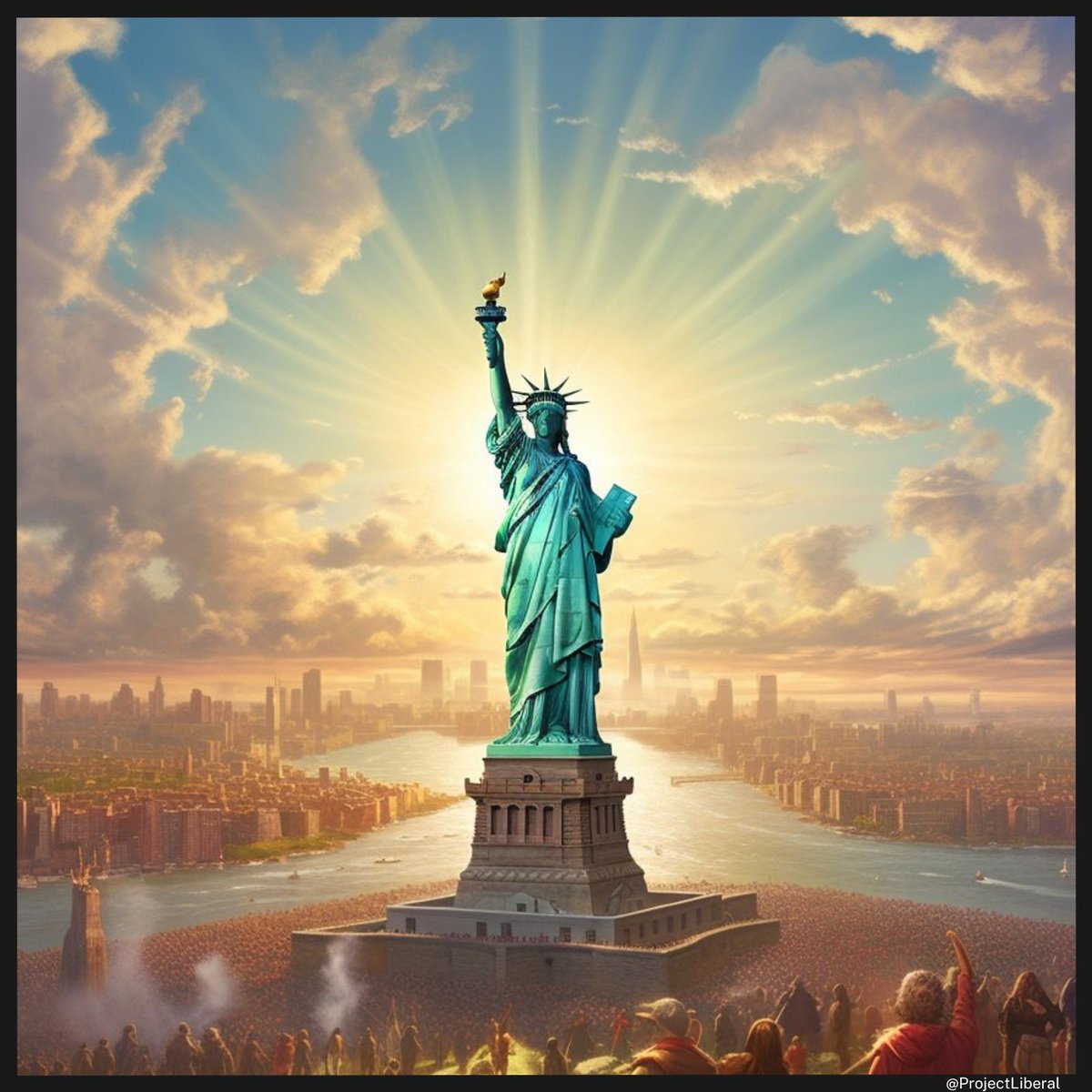 ProjectLiberal's tweet photo. Open immigration made America great.

Open immigration will make her even more great in the future. https://t.co/UBoR6w7oy8