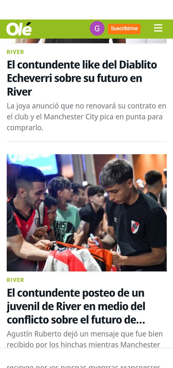 Olé se levantó CONTUNDENTE.