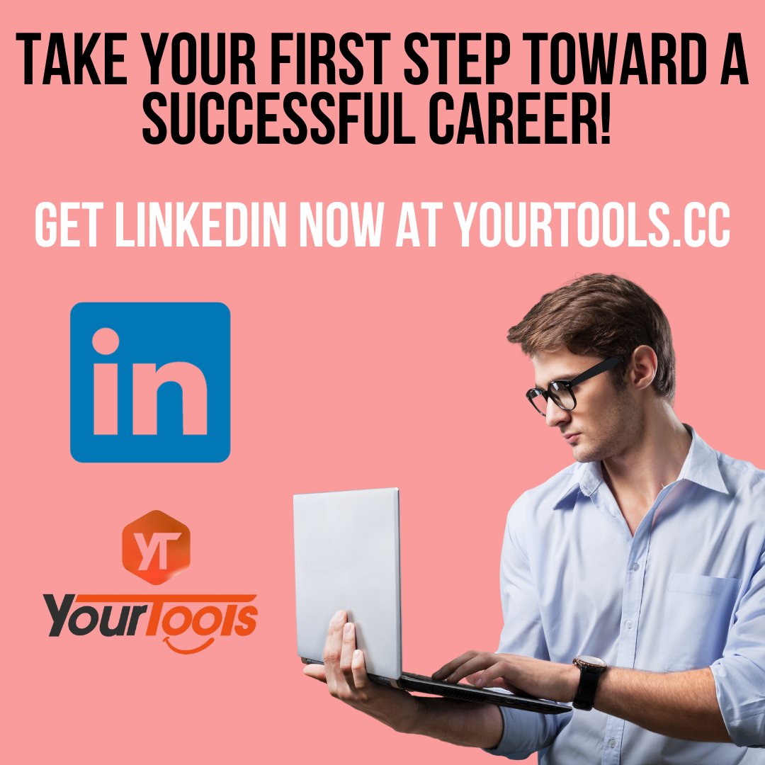 shared_tools's tweet image. 📚 Ready to take your career to the next level? Look no further! LinkedIn opens doors to endless possibilities. Get it now from yourtools.cc and let it transform your life ! 🌐

#LinkedInLearning #CareerGrowth #SkillsMatter #yourtoolscc #digitalaccess #Jobsonline