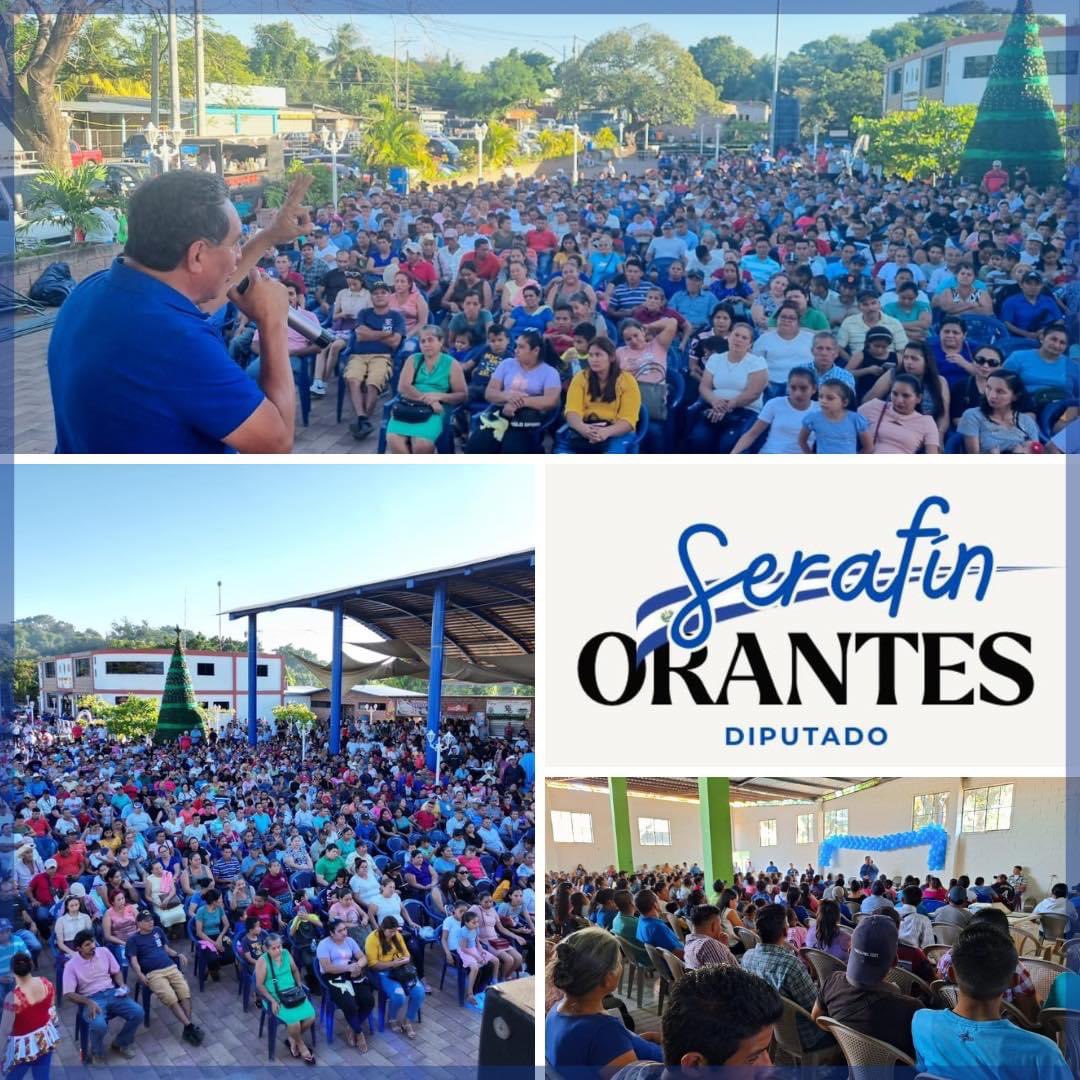 OrantesSerafin's tweet photo. ¡La voz del pueblo resuena con fuerza! 🗣️
Cada día, más personas se unen a nuestro Proyecto Azul 🙋🏻‍♂️🙋🏻‍♀️

🗓️ ESTE 4 DE FEBRERO:
🗳️VOTA POR SERAFÍN ORANTES - CASILLA #1 BAJO LA BANDERA DEL PCN 🔵

🤝 #apoyomasivo  #LaDecisiónEstáClara #PCN #ApoyoALosAgricultores #MejorandoAhuachapán https://t.co/uCSHtZegol