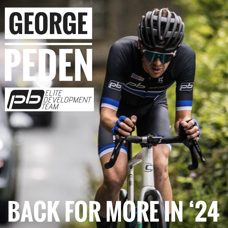 📣 RIDER ANNOUNCEMENT 📣 . Continuing with our PB Performance Elite Development Team for 2024 @georgepedn . 🔵⚪️⚫️ #teampbperformance . #pbperformancecoaching #sharingourvision #cycling #procycling #roadcycling . 📸 @GAZZA1815