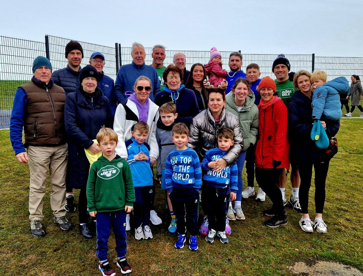 35 years on attending the Goal Mile in Porterstown, no records set by myself.but still trying . Great turnout on @metro_stbrigids new track. @GOAL_Global