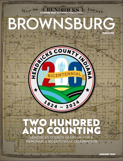 Watch for the new January issue of the <a href="/BrownsburgMag/">BrownsburgMag | Towne Post</a> to hit the street soon celebrating the 200th Birthday of Hendricks County!

<a href="/HendricksCounty/">VisitHendricksCounty</a> 
#SpotlightingLocal