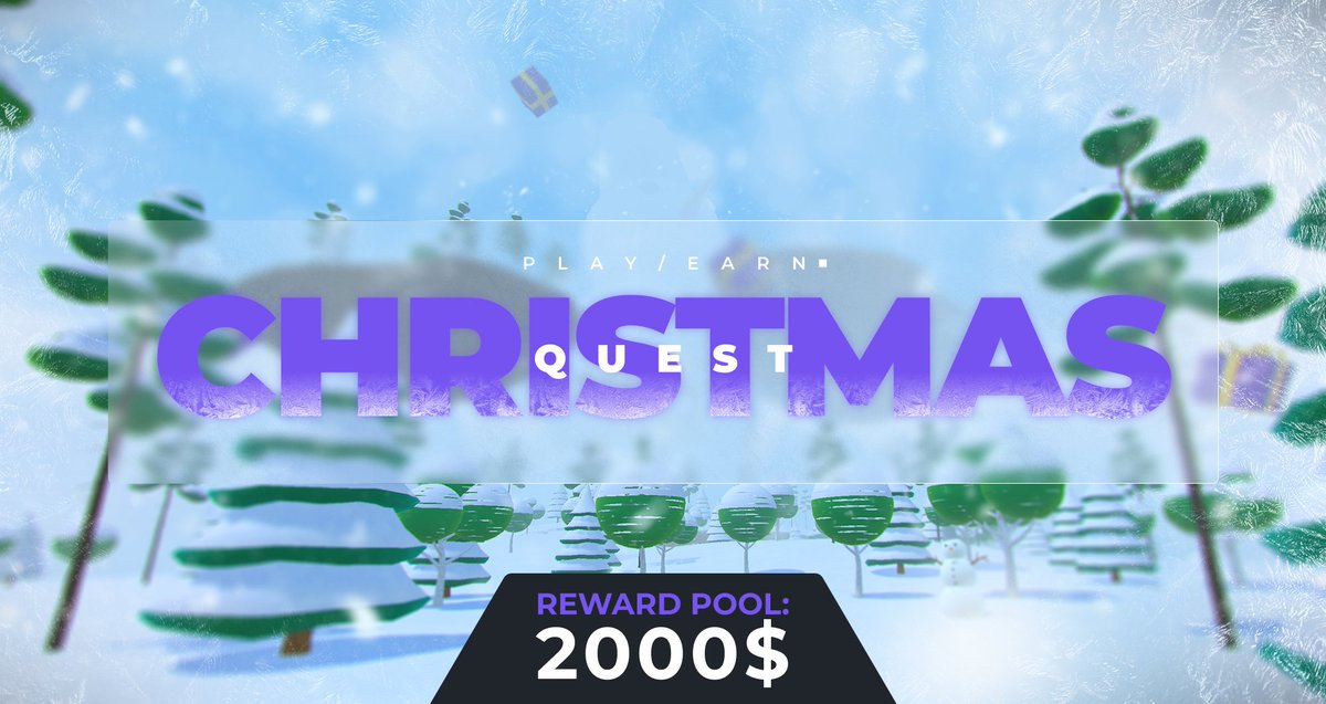 It's the most wonderful time of the year ✨
 
To celebrate, we've prepared a quest right in the Cuberium metaverse.

Come in, complete the quest, and receive gifts 🎁

The prize pool is $2000! 
Merry Christmas to you 🎄

Check Discord for quest details → discord.gg/cuberium