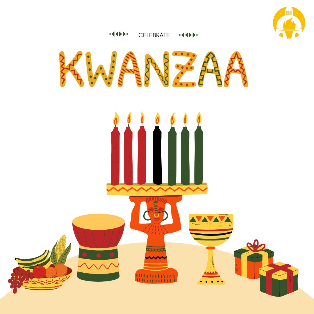 Happy first day of Kwanzaa! May you carry the unity, light and joy of this holiday with you into the New Year.