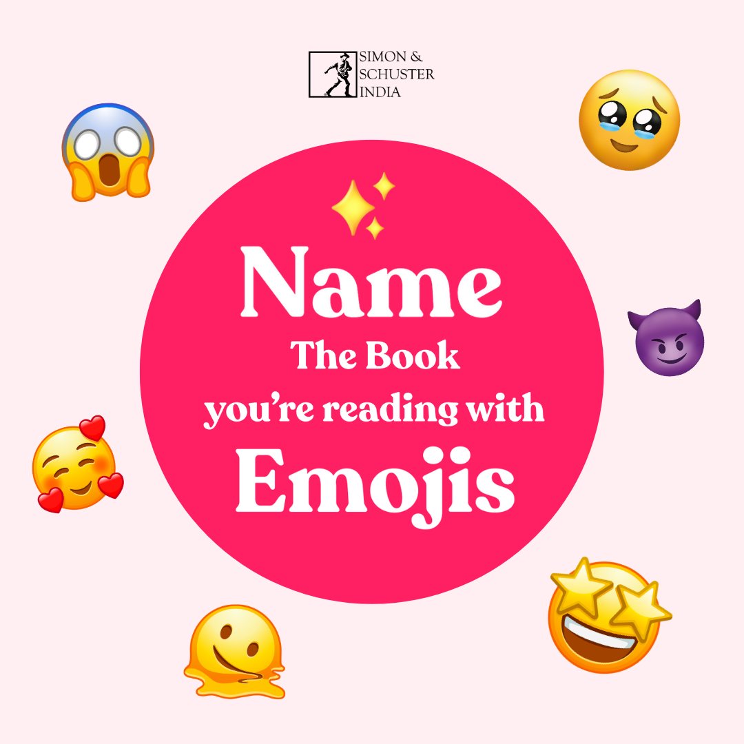 SimonSchusterIN's tweet image. Name the book you are reading with emojis!

We are reading: 💪 ⬇️

#emojigame #emojifun #currentlyreading #currentread #whatareyoureading #readbooks #booktitle