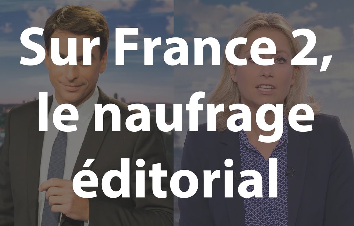 JT DE FRANCE 2, LE NAUFRAGE ÉDITORIAL - Hiérarchie de l’information incohérente (l’anecdotique passe avant l’essentiel), micro trottoirs bidonnés, quasi-disparition des sujets sur l’Europe, omniprésence des sujets conso, des faits divers, des arnaques et des catastrophes