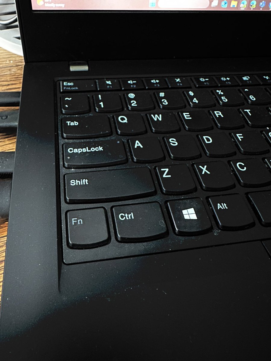 Dear @Lenovo, I *really* Fn hate this keyboard layout. I’ve said it before, many times, but working away from my normal setup (with an external keyboard because of this), it bears repeating... I REALLY Fn hate this keyboard layout.