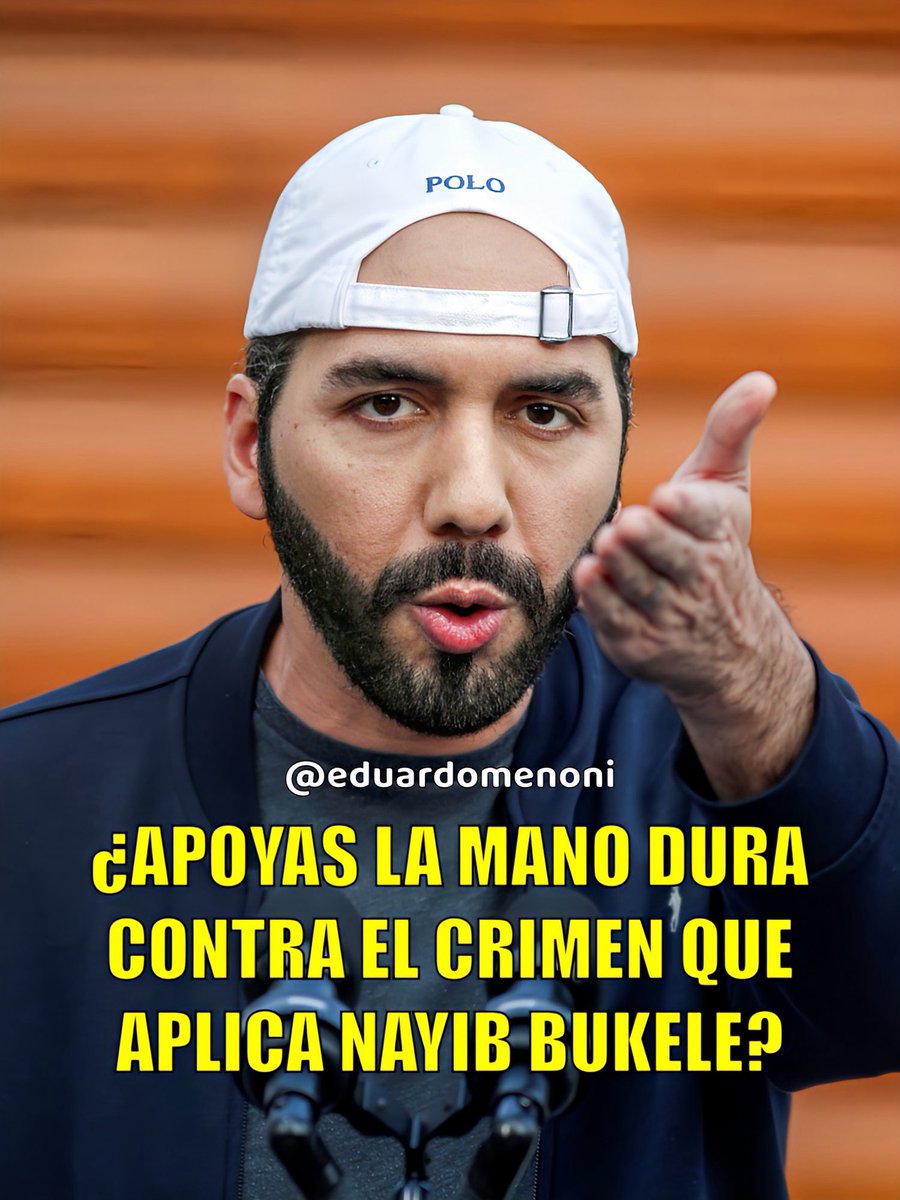 🚨| ÚLTIMA HORA: El gobierno de Nayib Bukele ha capturado a 12 de 15 jefes terroristas de la organización terrorista MS en El Salvador. ¿Respaldas los planes de seguridad de Bukele? 🇸🇻