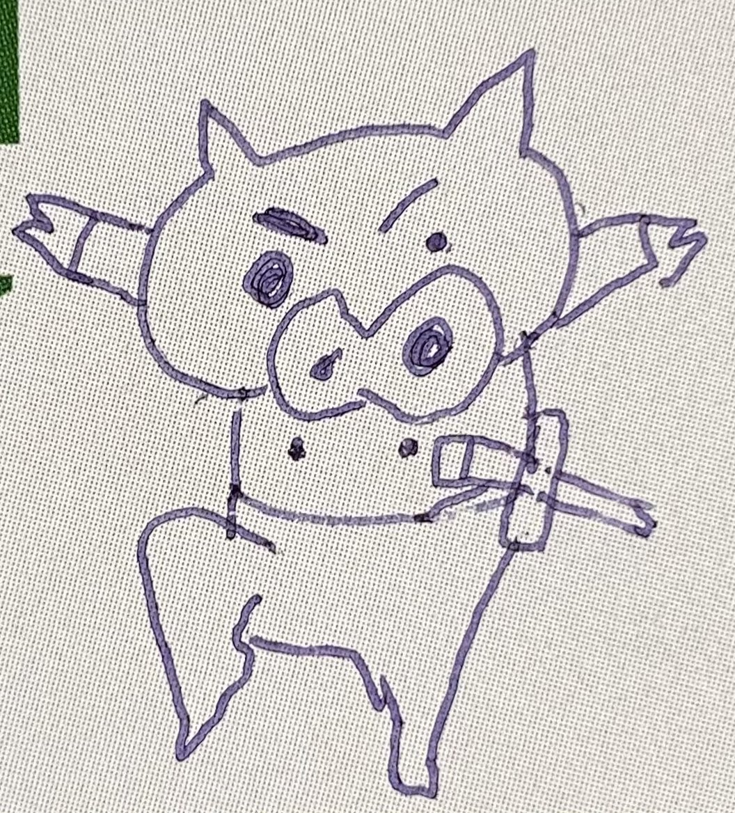 mayuuu_0822's tweet photo. ぶりぶりざえもん上手に描けるようになった🐷 https://t.co/5aPumwh68K
