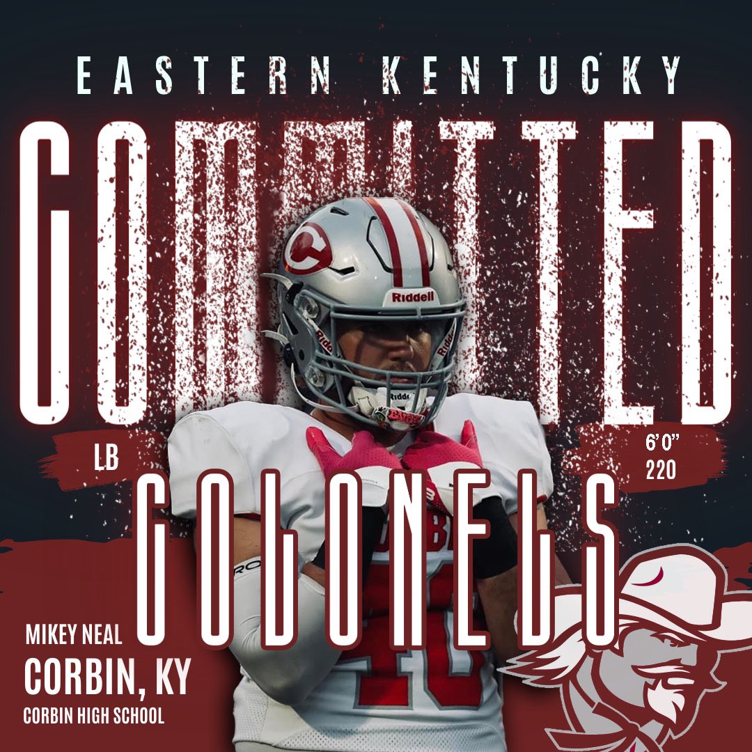 I am extremely blessed to announce that I will be continuing my academic and athletic career at Eastern Kentucky University! I want to thank God for giving me the opportunity and the coaches for helping me succeed. <a href="/RedhoundFball/">Redhound Football</a> <a href="/CoachDerekDay/">Derek Day</a> <a href="/EKUFootball/">EKU Football</a> <a href="/EKUWWells/">Walt Wells</a>