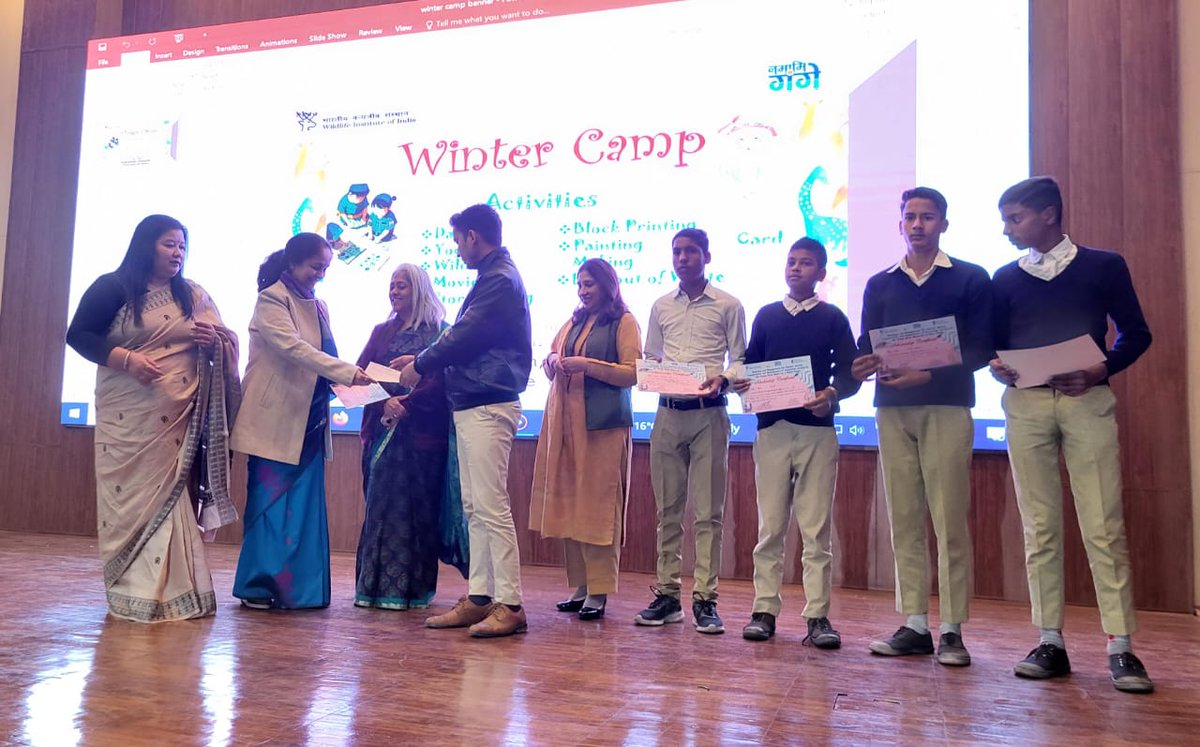 sangeeta_angom's tweet photo. Shaping dreams: 'Bal Ganga Praharis Scholarship' Shines Bright.
WII-NMCG team proudly presented the BGP scholarship for RNI Inter College, Bhagwanpur &amp; Govt. High School, Behral, HP. Scholarship includes admission &amp; monthly fees, for students seeking admission to Class 9th. https://t.co/7ORdiVWdet