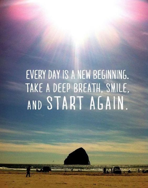 Every day is a new beginning. #leadershipdevelopment